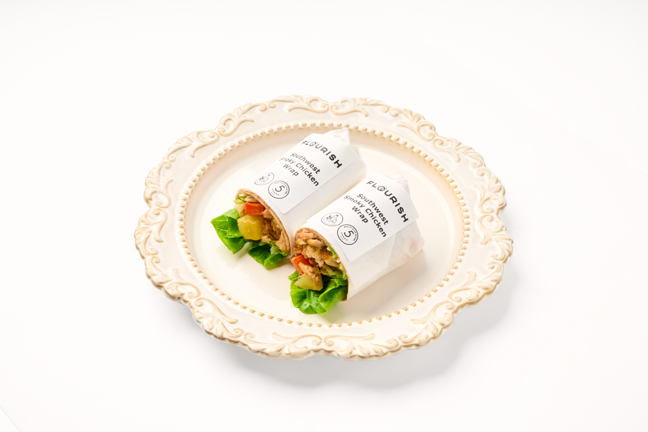 Southwest Smoky Chicken, roasted veggies, cabbage slaw