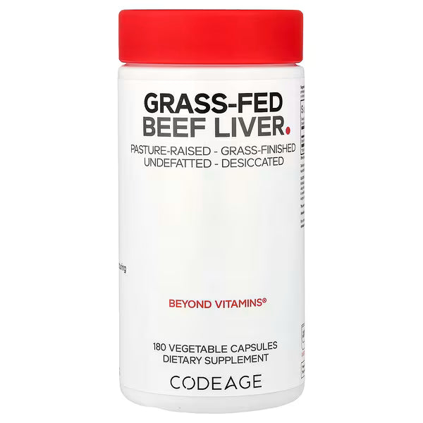 GRASS-FED BEEF LIVER 180 caps