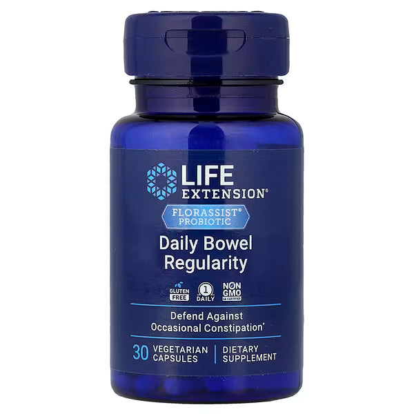 Florassist, Daily Bowel Regularity 30 veg capsules
