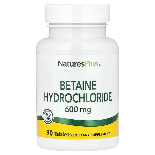 Betaine Hydrochloride 600 mg 90 Tablets