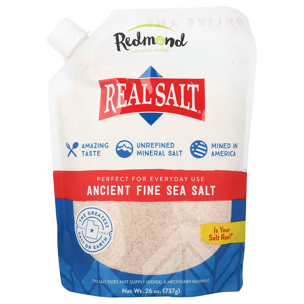 Real Salt Ancient Fine Sea Salt - 10oz (737g)