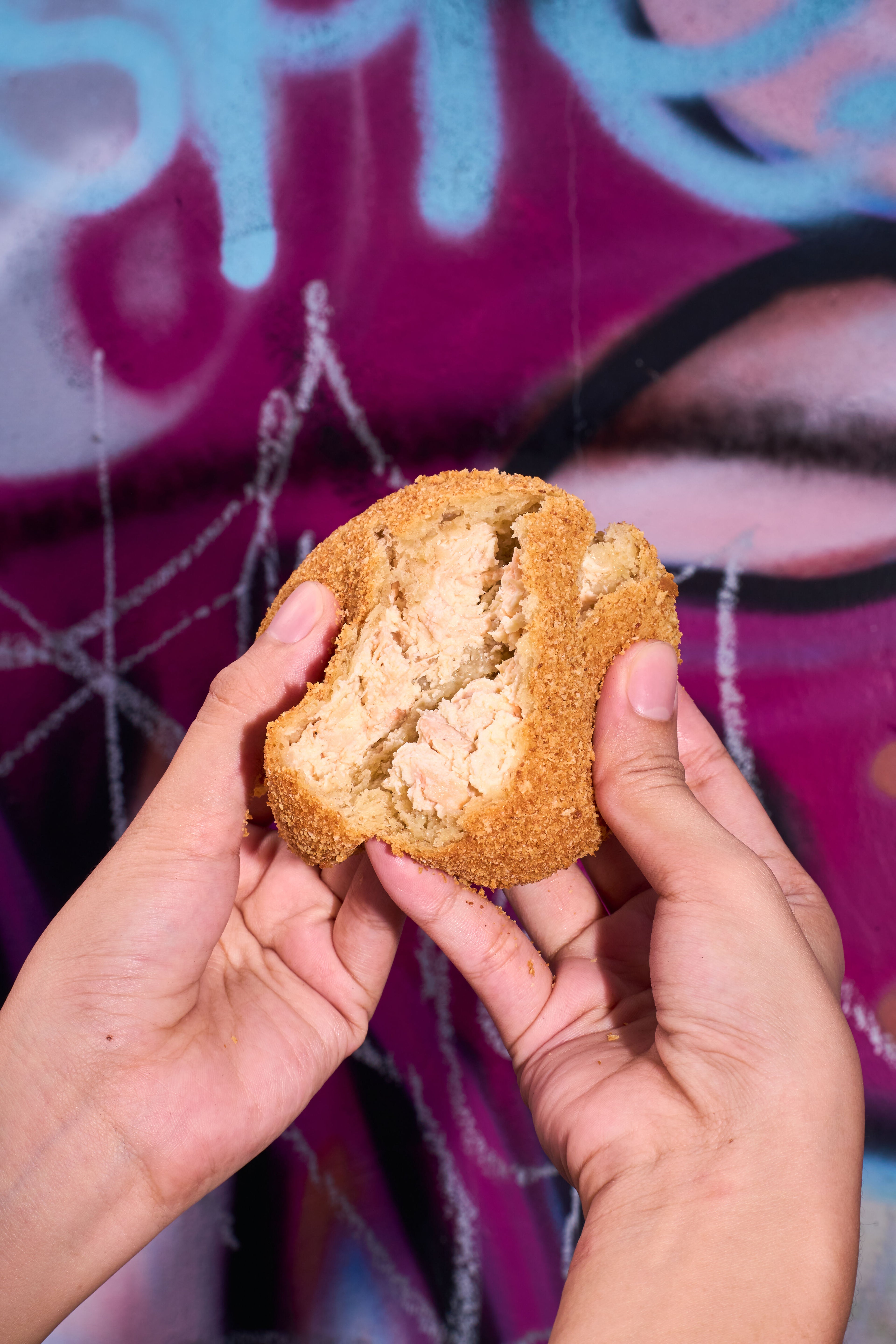 Salmon Sourdough Pandesal