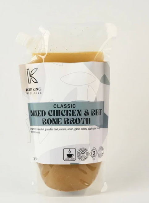Classic Chicken & Beef Broth  1Liter
