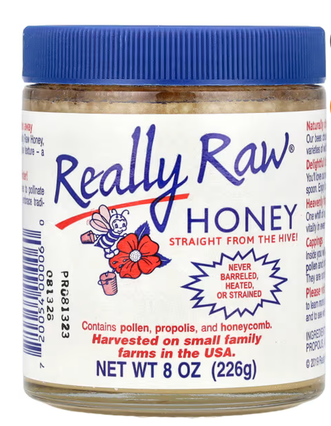 Really Raw Honey, Really Raw Honey, 8 oz (226 g)