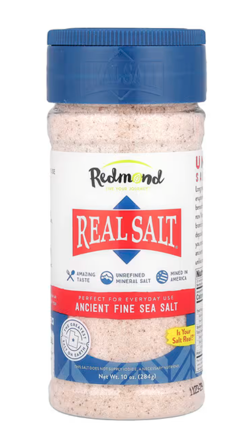 Redmond, Real Salt®, Ancient Fine Sea Salt, 10 oz (284 g)