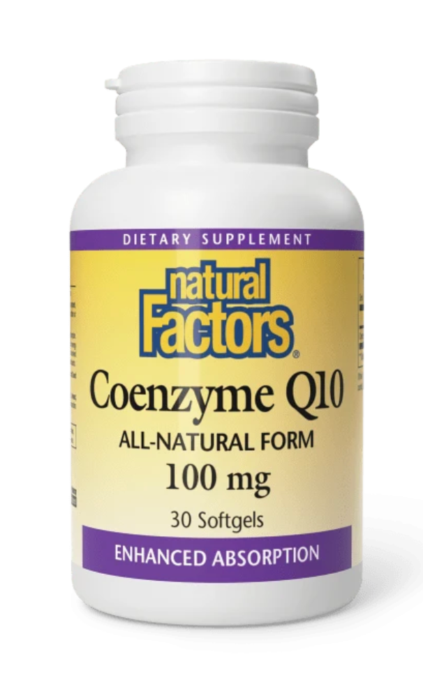 Natural Factors Coenzymes  Q10 100mg 30 softgels