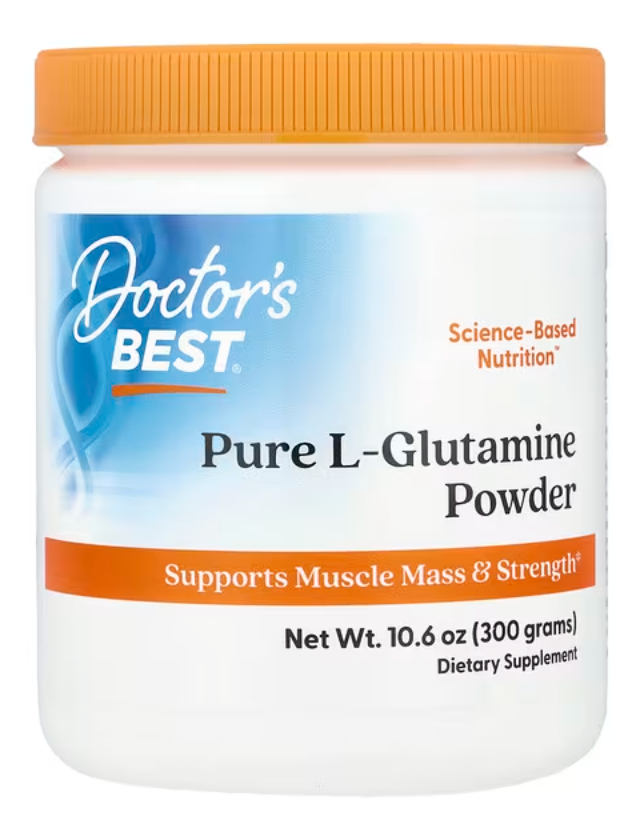 Doctor's Best, Pure L-Glutamine Powder, 10.6 oz (300 g)