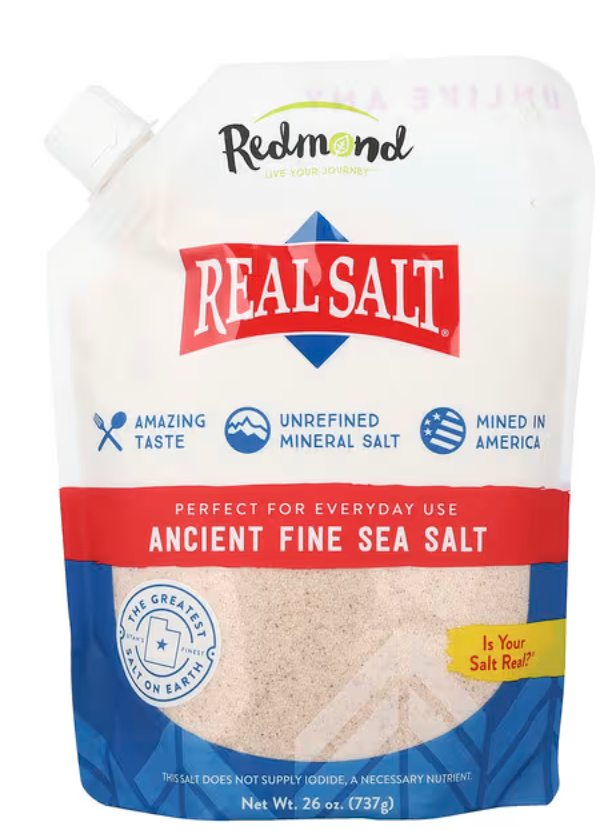 Redmond, Real Salt®, Ancient Fine Sea Salt, 26 oz (737 g)