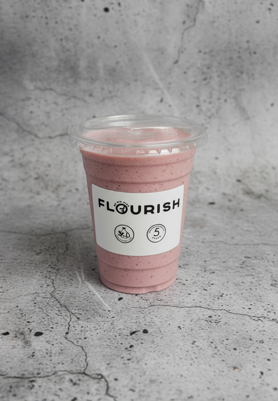 Mixed Berry High Protein Smoothie